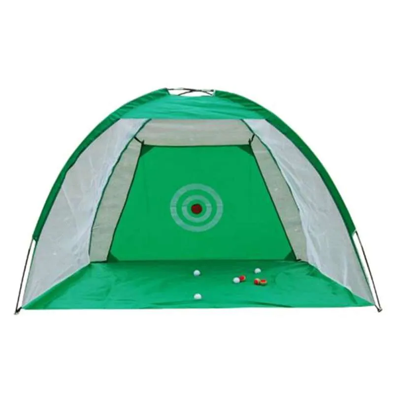 2M/1M/3M Golf Cage Swing Hitting Practice Net &  spong ball