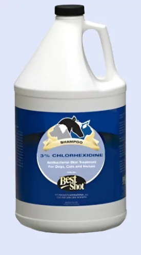 Best Shot MED 3% Chorhexidine Shampoo - Gallon