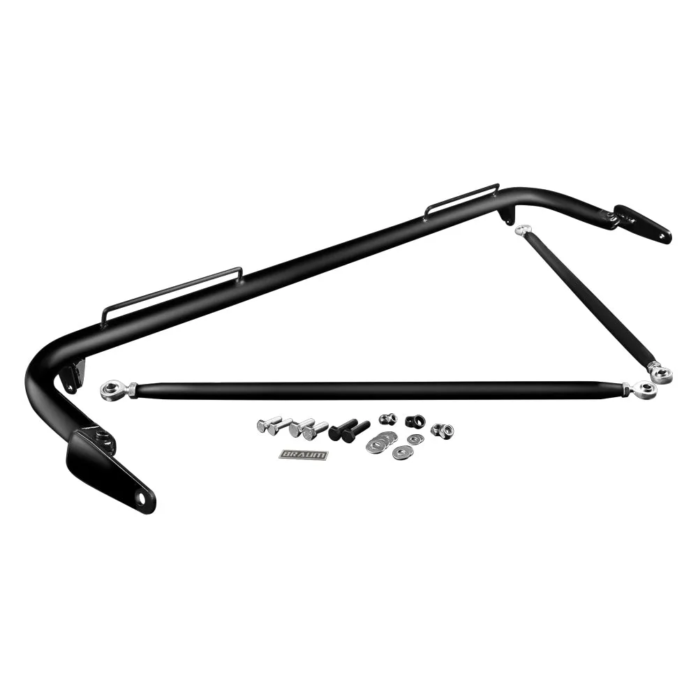 BRAUM Harness Bar Dodge Neon & SRT4 (00-05) Black / Red / White / Space Gray