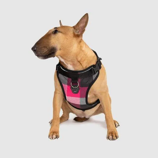 Canada Pooch® Everything Harness for Dogs Pink Plaid