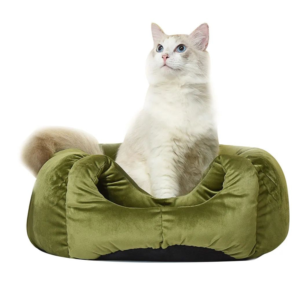 Cat Castle Igloo Round Nest Cave Green L