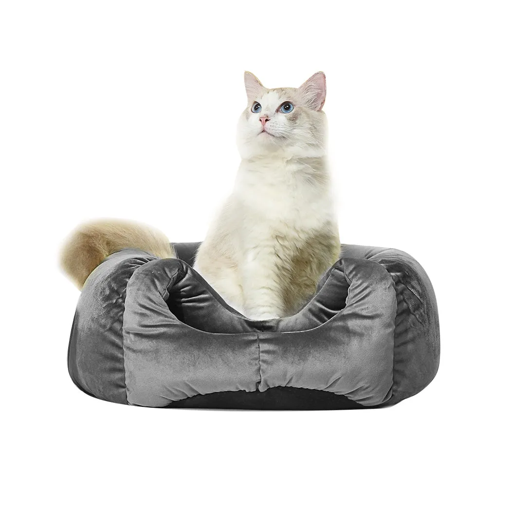 Cat Castle Igloo Round Nest Cave Grey L