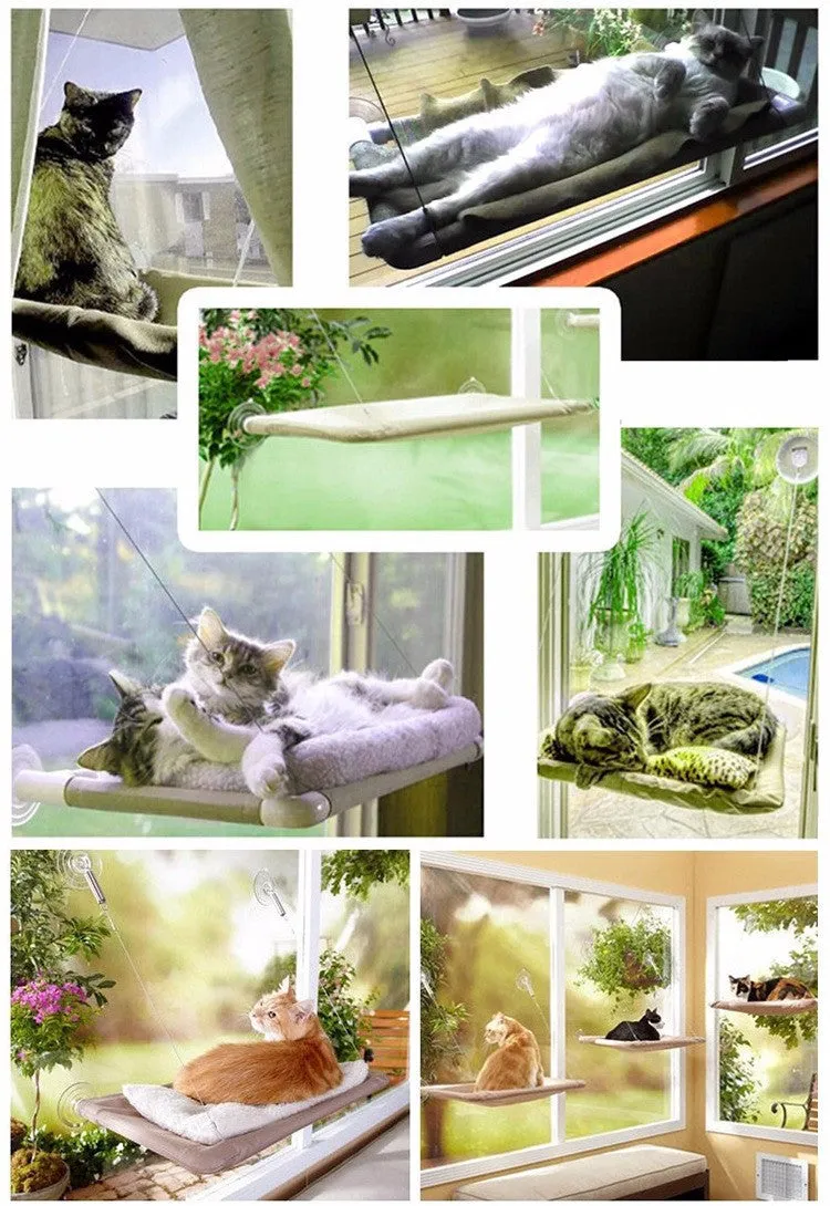 Cat Hammock Window Mounted
