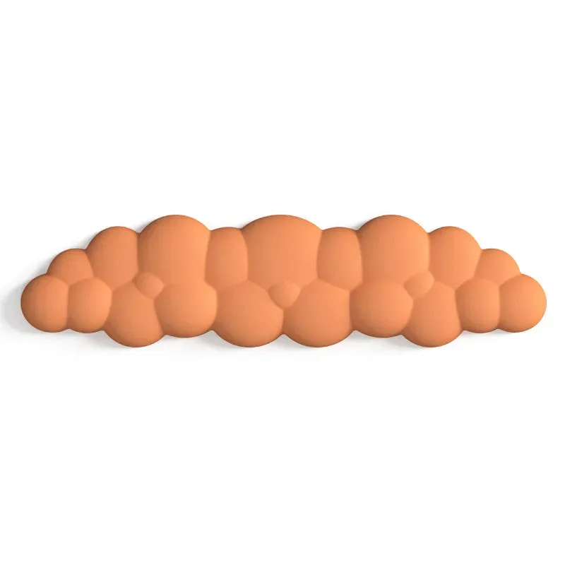 Cloud Memory Foam Mouse Pad with Wrist Rest - Anti-Slip Office & Gaming Keyboard Support