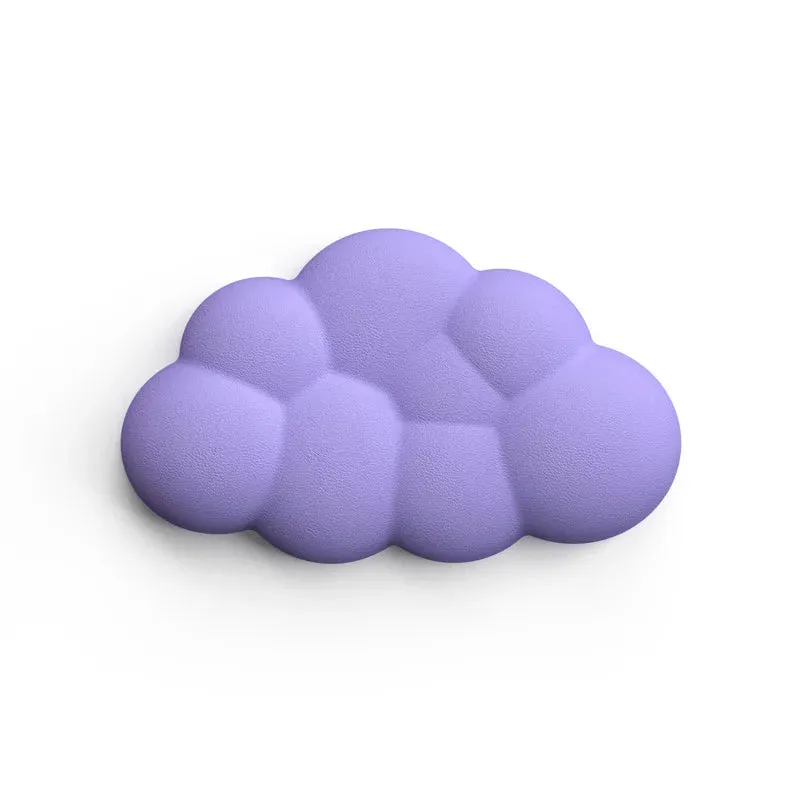 Cloud Memory Foam Mouse Pad with Wrist Rest - Anti-Slip Office & Gaming Keyboard Support