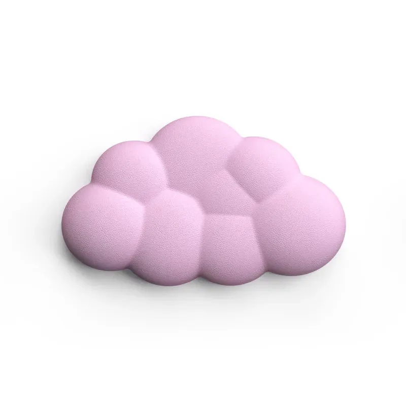 Cloud Memory Foam Mouse Pad with Wrist Rest - Anti-Slip Office & Gaming Keyboard Support