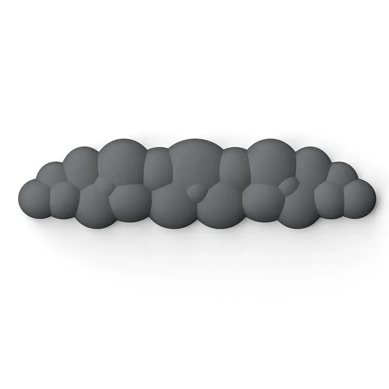 Cloud Memory Foam Mouse Pad with Wrist Rest - Anti-Slip Office & Gaming Keyboard Support