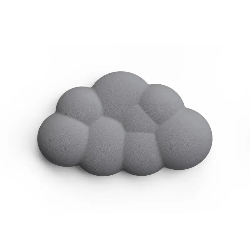 Cloud Memory Foam Mouse Pad with Wrist Rest - Anti-Slip Office & Gaming Keyboard Support