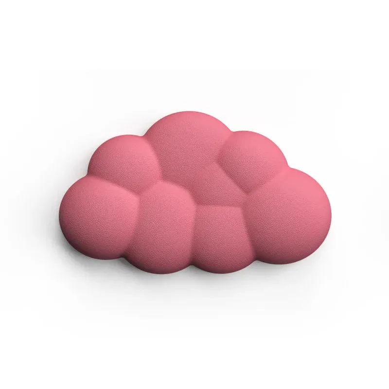Cloud Memory Foam Mouse Pad with Wrist Rest - Anti-Slip Office & Gaming Keyboard Support