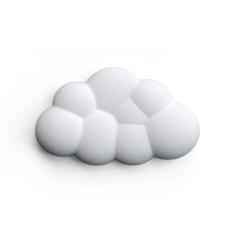 Cloud Memory Foam Mouse Pad with Wrist Rest - Anti-Slip Office & Gaming Keyboard Support