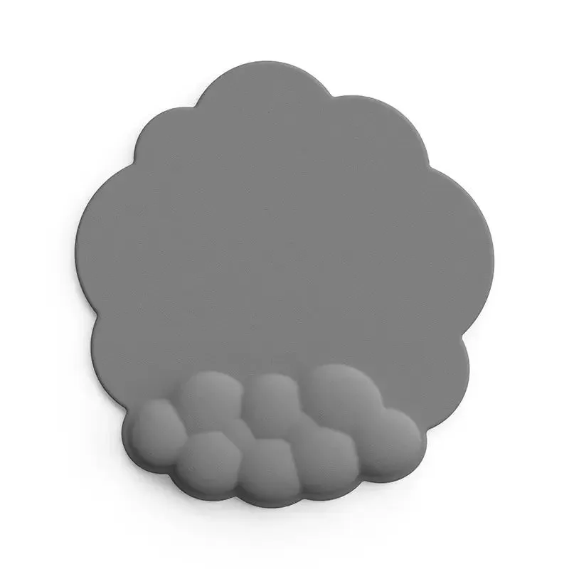 Cloud Memory Foam Mouse Pad with Wrist Rest - Anti-Slip Office & Gaming Keyboard Support