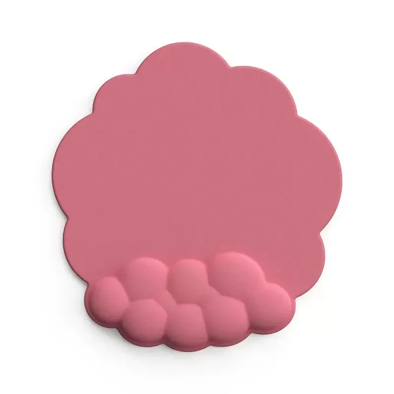 Cloud Memory Foam Mouse Pad with Wrist Rest - Anti-Slip Office & Gaming Keyboard Support