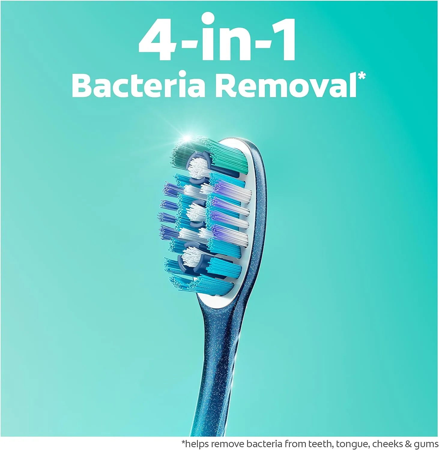 Colgate 360 Whole Mouth Clean , Medium Toothbrush for Adults, 4 Pack, Packaging May Vary