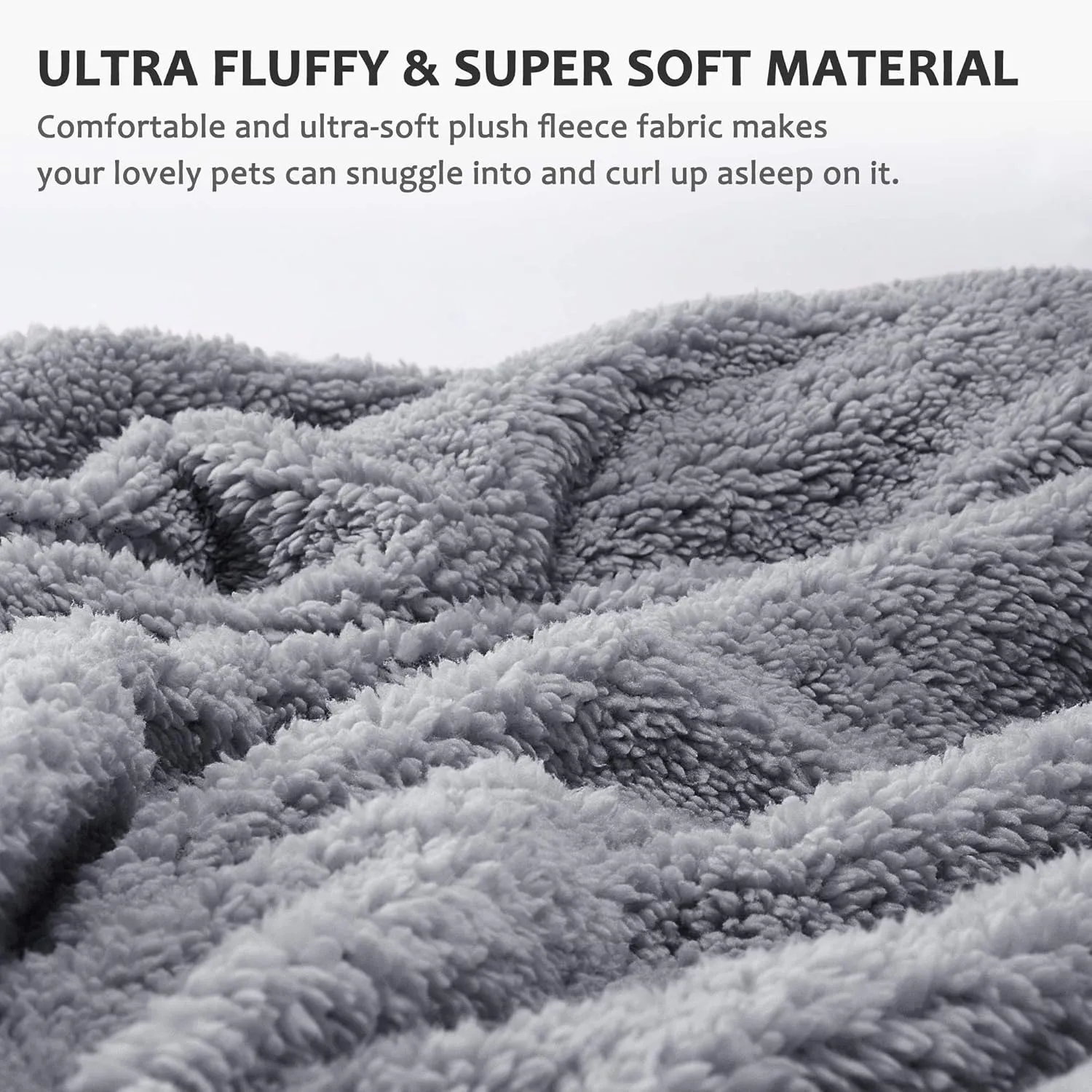 Dog Blankets for Large Dogs, Super Soft Warm Sherpa Fleece Plush Doggie Blankets and Throws for Small Medium Puppy Doggy Pet Cats50x60 inches