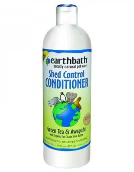 Earthbath Shed Control Green Tea & Awapuhi Conditoner For Pets ( 472ml/3.8ltr )