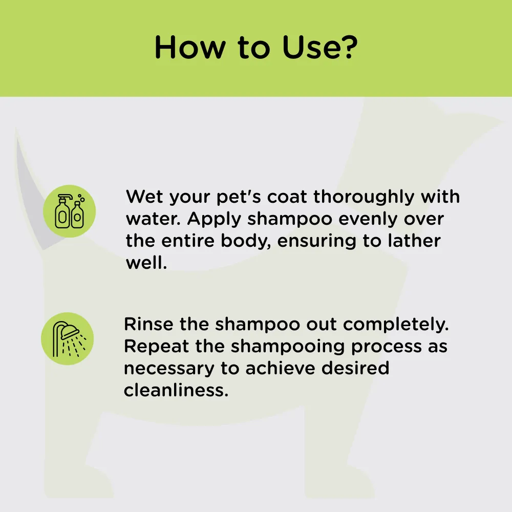 EarthBath Shed Control Green Tea & Awapuhi Shampoo for Dogs and Cats