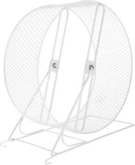 Engaging Hamster Running Wheel Toy with Stand for Small Pets: Promotes Exercise and Playtime Enjoyment