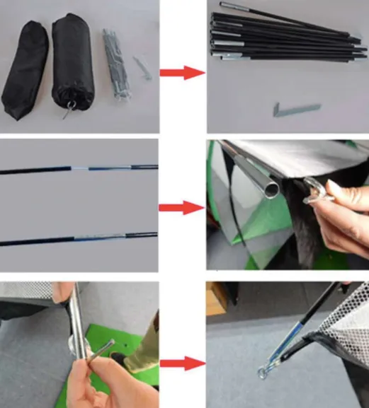 Golf Net Golf Practice Device