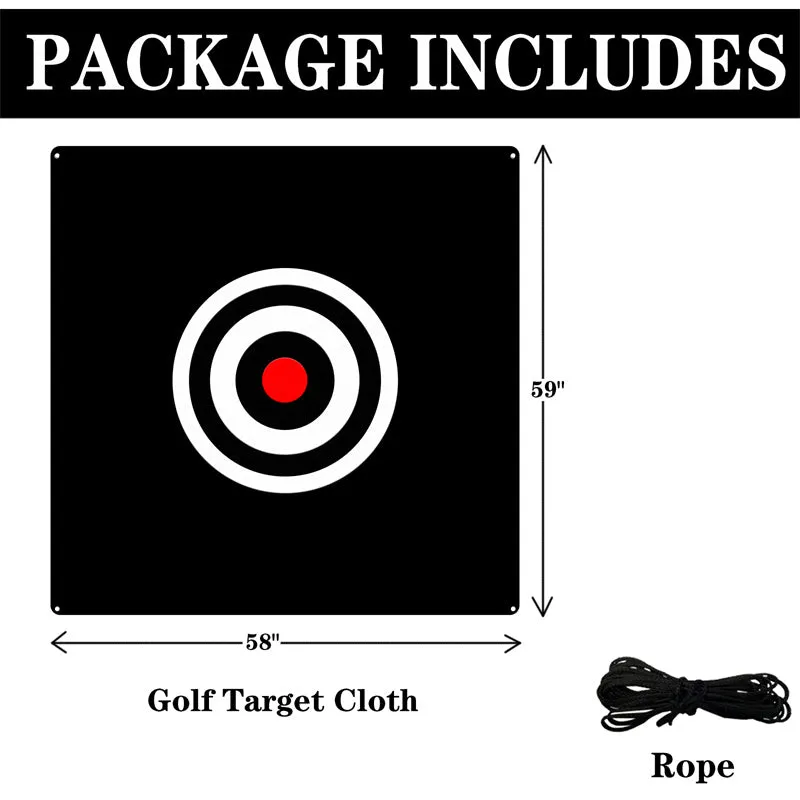 Golf Target Cloth 58”x 59” Hitting Net Replacement