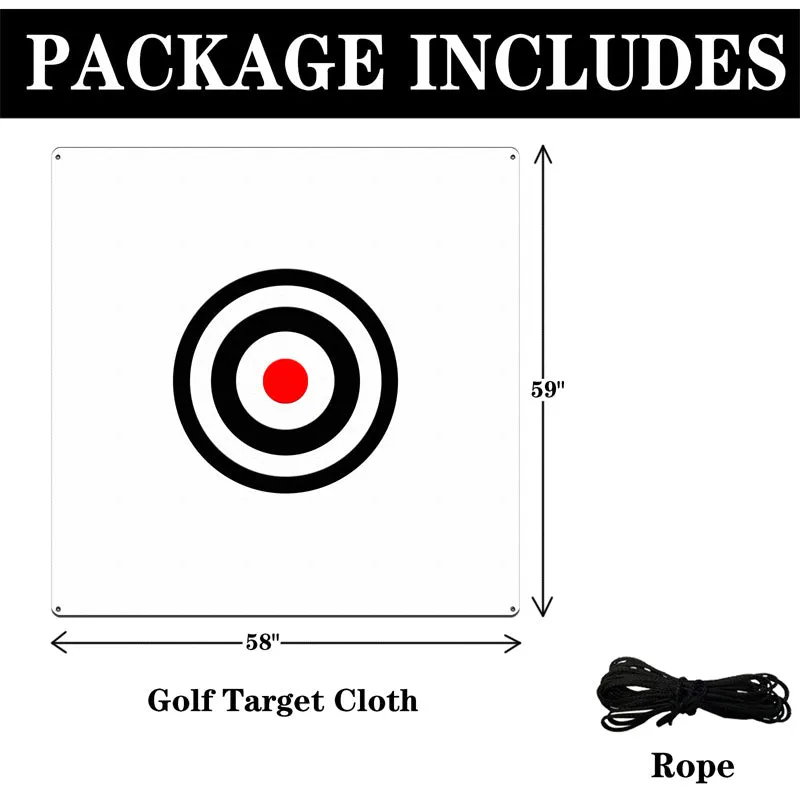 Golf Target Cloth 58”x 59” Hitting Net Replacement