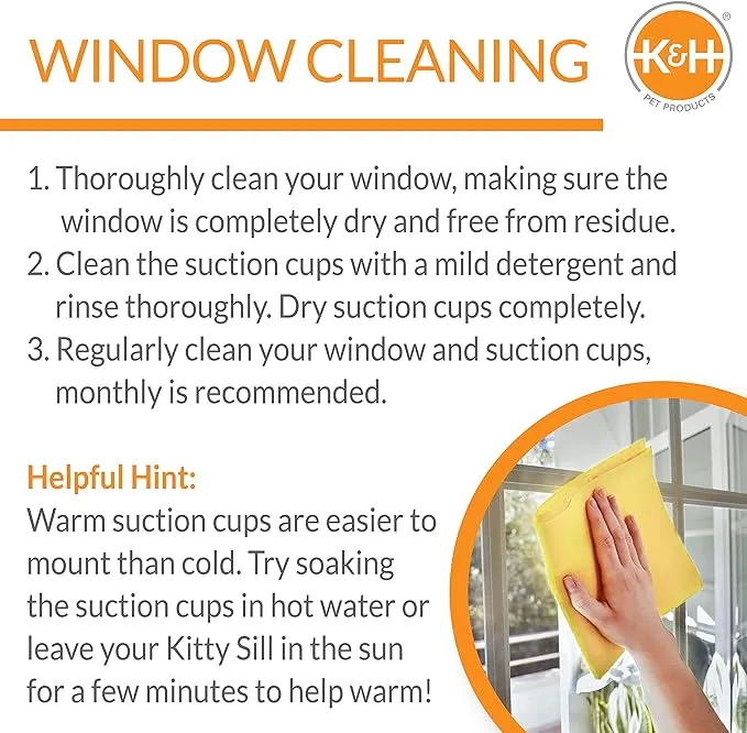 K&H EZ MOUNT WINDOW BED KITTY SILL