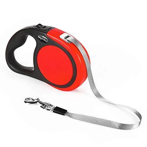 Lightweight, Retractable Dog Leash (16ft)
