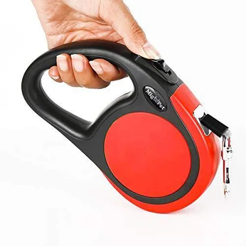 Lightweight, Retractable Dog Leash (16ft)