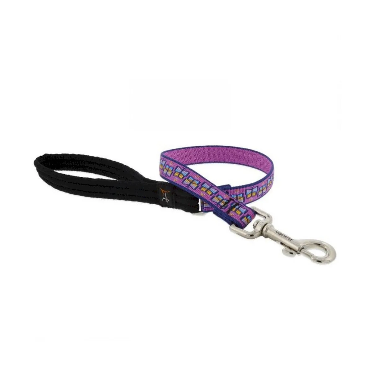 Lupine Dog Leash 3/4" Wide X 4' Long Flutterby