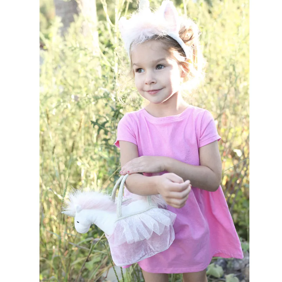 'Ophelia' Unicorn Plush Doll & Toy Purse