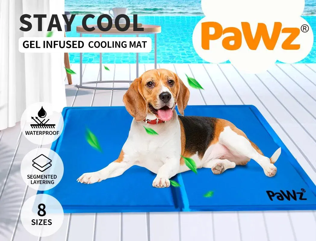 PaWz Dog Cooling Mat – Gel Pet Cooling Pad
