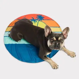 round sunset ice mat - 2 sizes