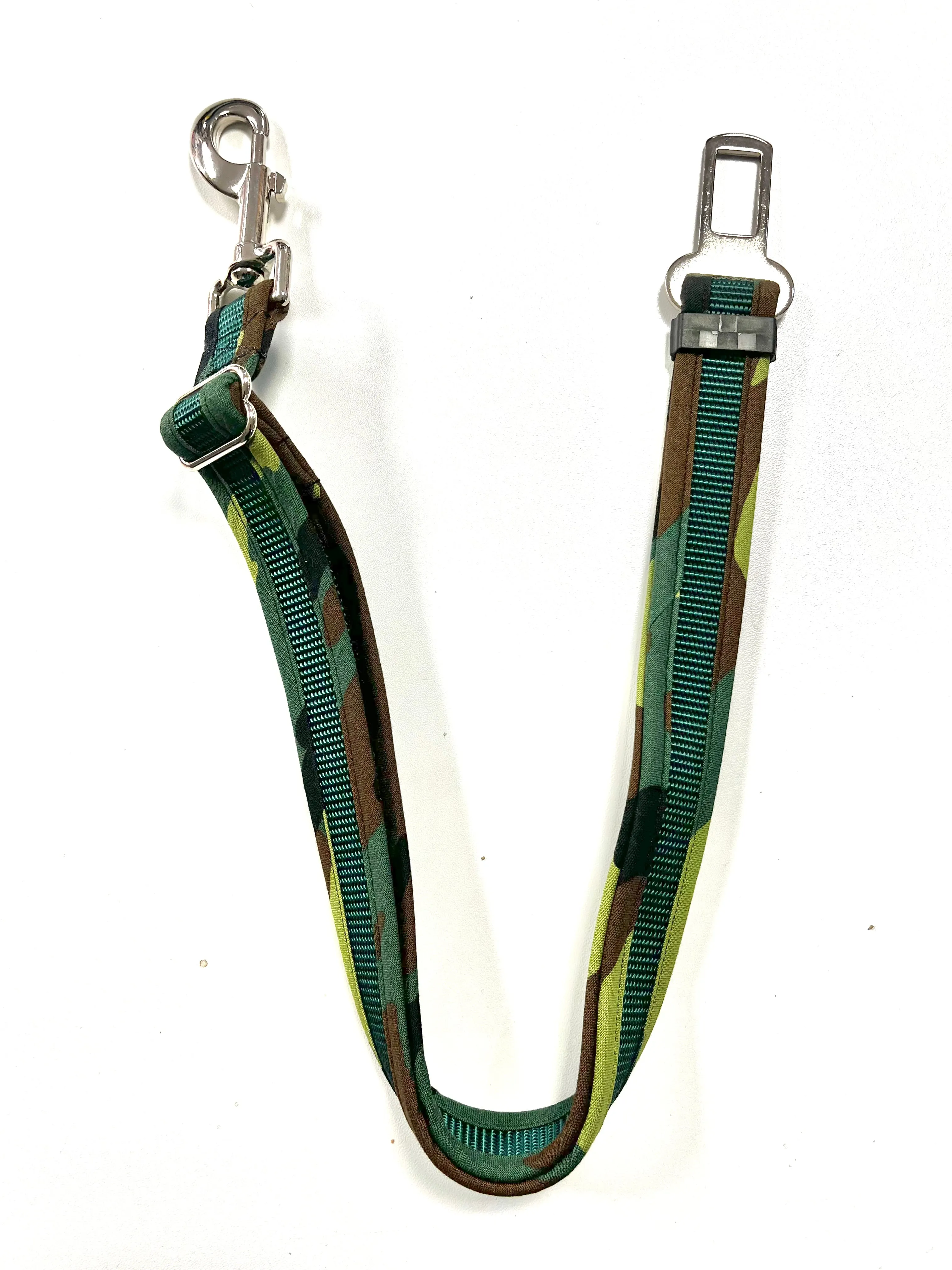 Seatbelt Leash - Dark Camo