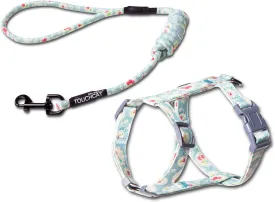 Touchcat  'Radi-Claw' Durable Cable Cat Harness and Leash Combo