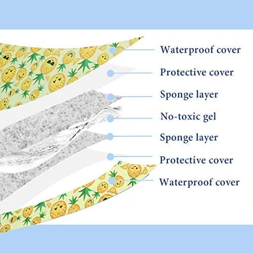 Tricolor Triangle Pattern Cooling' Dog & Cat Mat