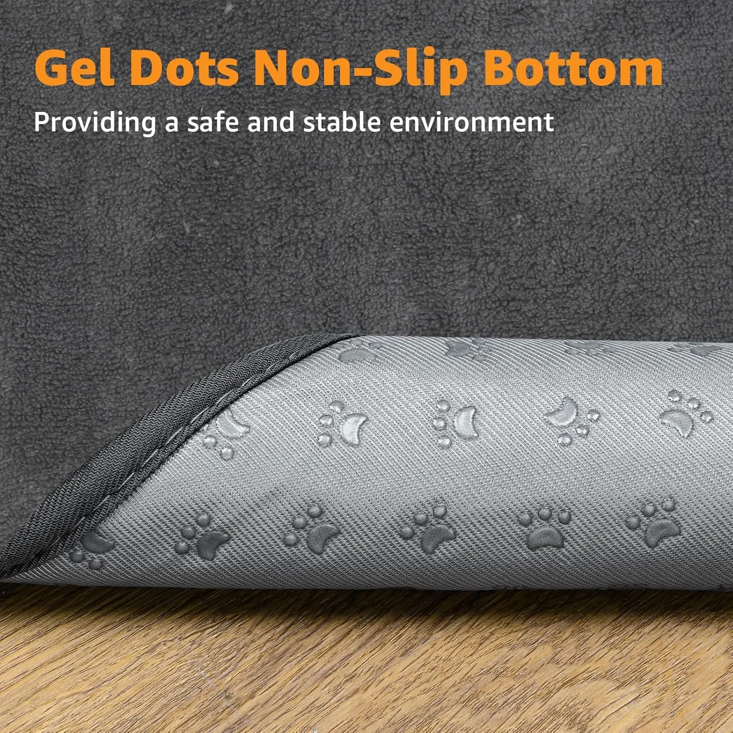 Washable Dog Pee Pads: 34x52 1 Pack Reusable Whelping Pads, Absorb Dog Mats Non-Slip Puppy Training Pads for Whelping, Potty, Training, Playpen, Crate
