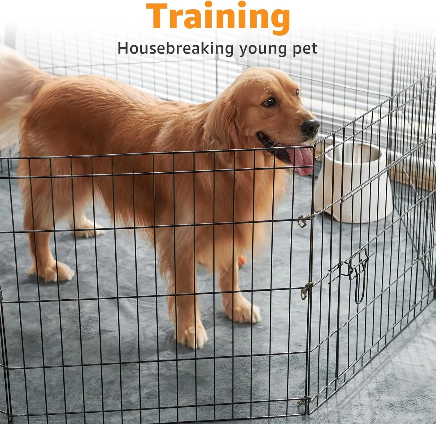 Washable Dog Pee Pads: 34x52 1 Pack Reusable Whelping Pads, Absorb Dog Mats Non-Slip Puppy Training Pads for Whelping, Potty, Training, Playpen, Crate